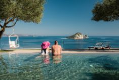 Kymaros private pool villas zakynthos zante