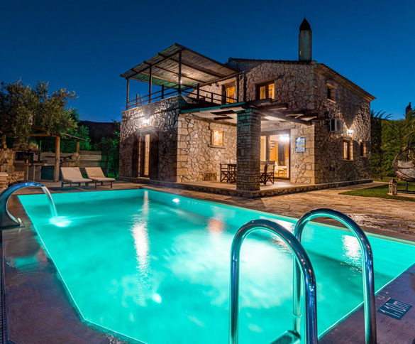 kymaros luxury private pool villas zakynthos zante