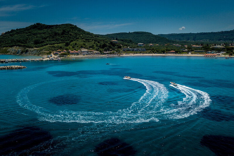 Zakynthos' crystal-clear waters beckon scuba divers to explore an underwater realm teeming 